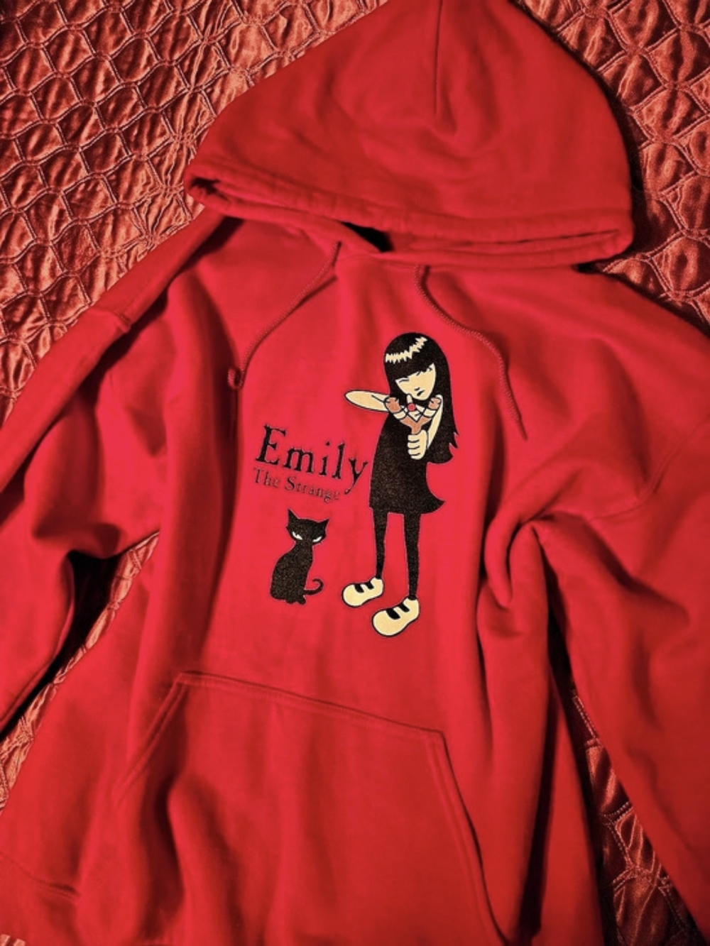 Emily the Strange oversized hoodie